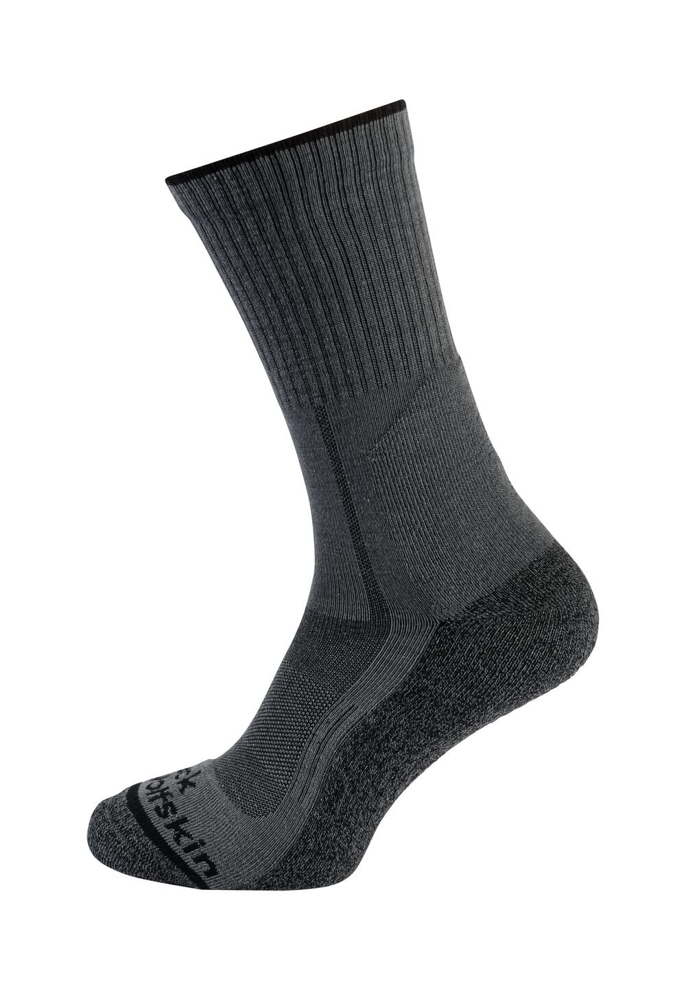 Jack Wolfskin Wandersocken Hike Func Sock CL C 35-37 grau dark grey von Jack Wolfskin