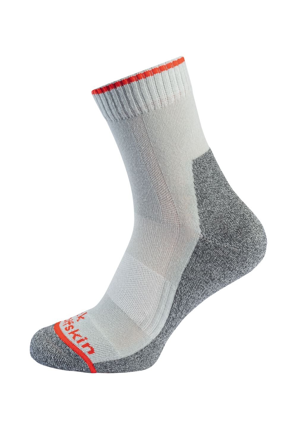 Jack Wolfskin Wandersocken Hike Func Sock Low C 35-37 light grey light grey von Jack Wolfskin