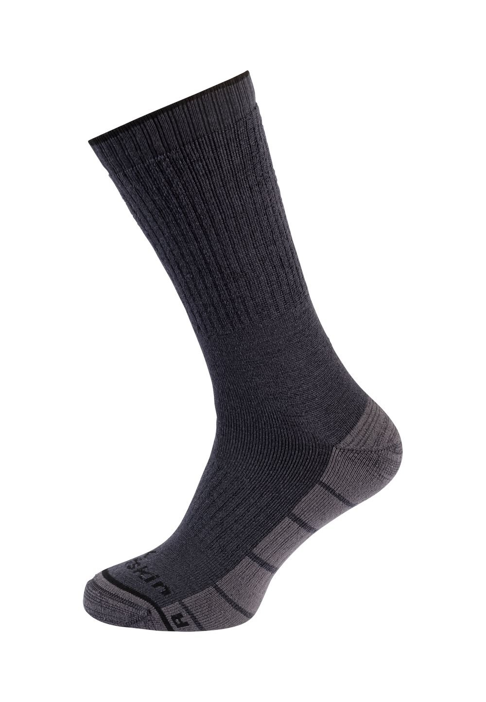 Jack Wolfskin Wandersocken Trek Merino Sock CL C 35-37 grau dark grey von Jack Wolfskin