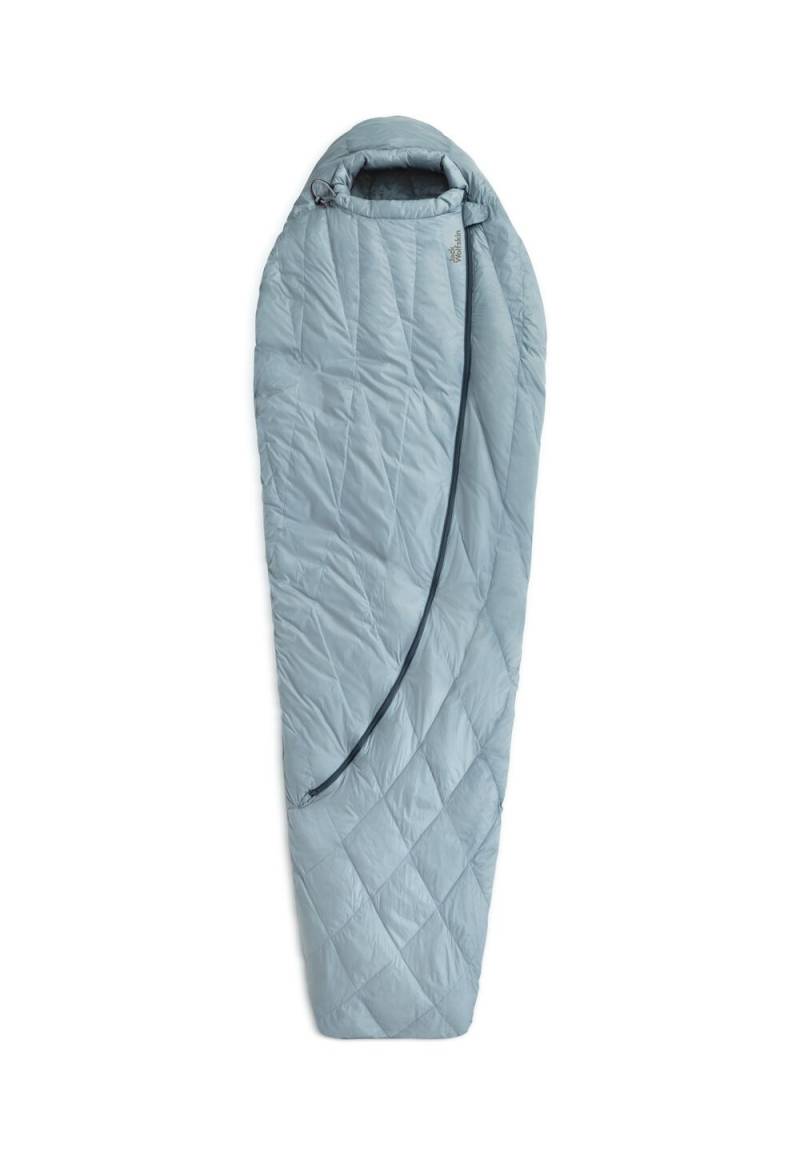 Jack Wolfskin Warmer Daunenschlafsack für bis zu -7° Wolftrail Down -7, 195cm RDS left citadel citadel von Jack Wolfskin