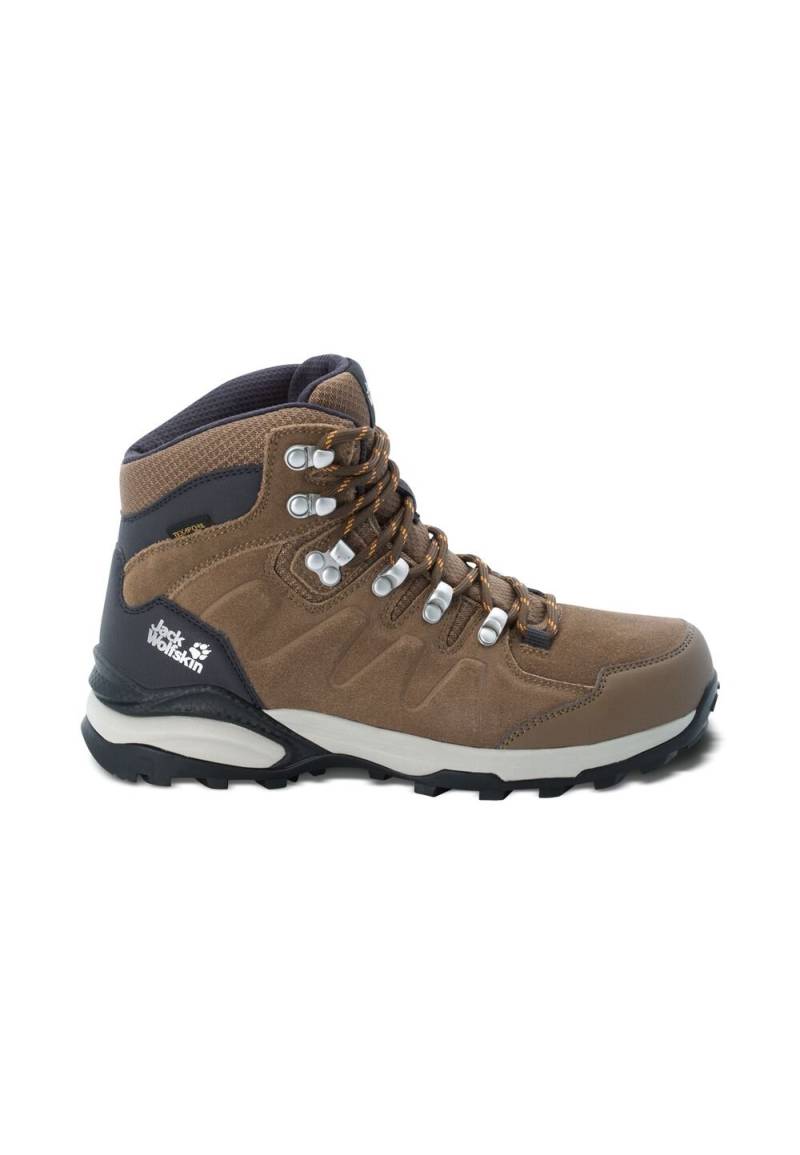 Jack Wolfskin Wasserdichte Wanderschuhe Damen Refugio Texapore Mid Women 40 brown / apricot brown / apricot von Jack Wolfskin