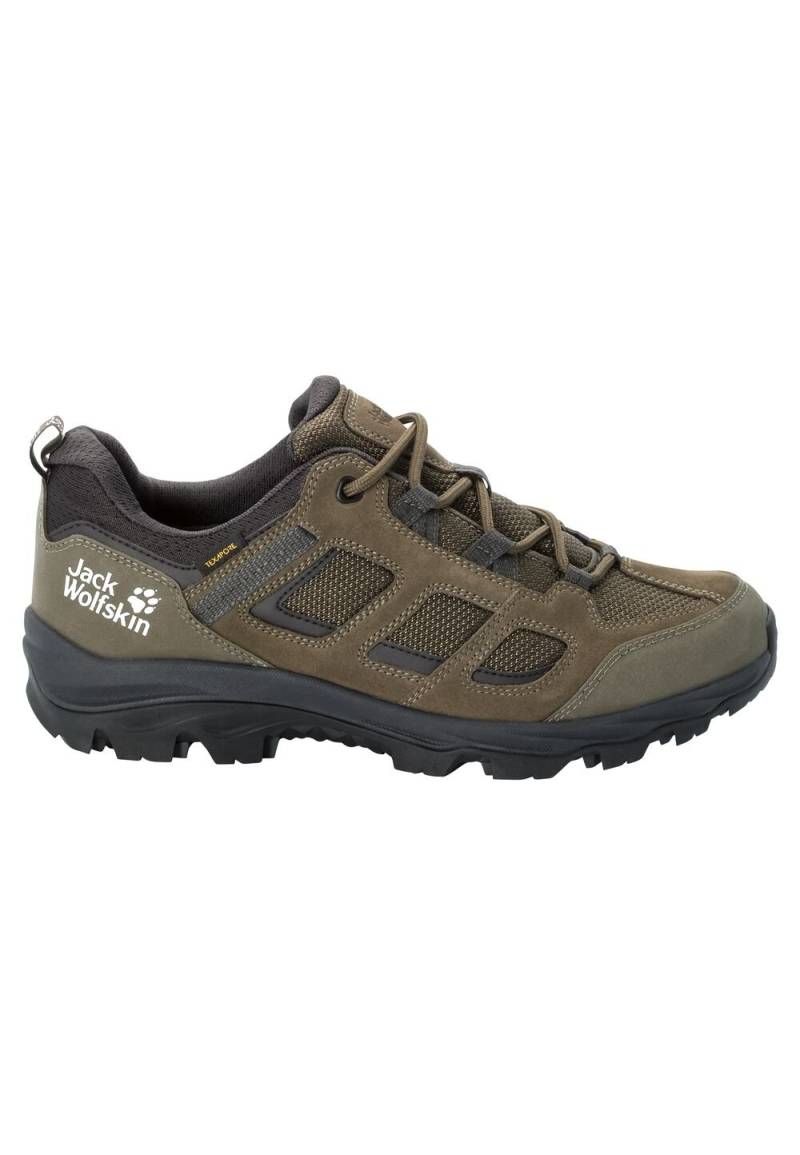 Jack Wolfskin Wasserdichte Wanderschuhe Herren Vojo 3 Texapore Low Men 42 grün khaki / phantom von Jack Wolfskin