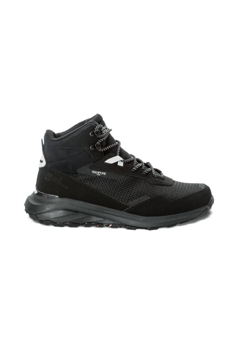 Jack Wolfskin Wasserdichte Outdoor Schuhe Damen Dromoventure Texapore Mid Women 37 phantom phantom von Jack Wolfskin