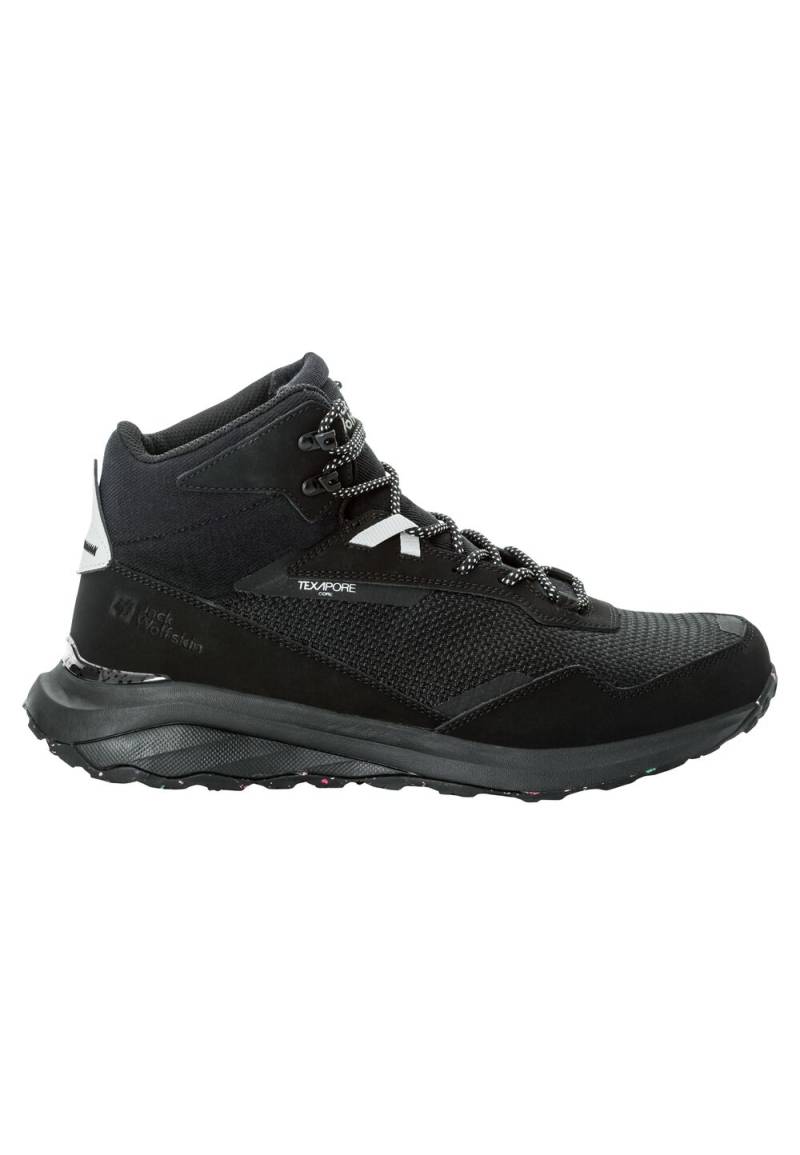 Jack Wolfskin Wasserdichte Outdoor Schuhe Herren Dromoventure Texapore Mid Men 43 phantom Phantom von Jack Wolfskin