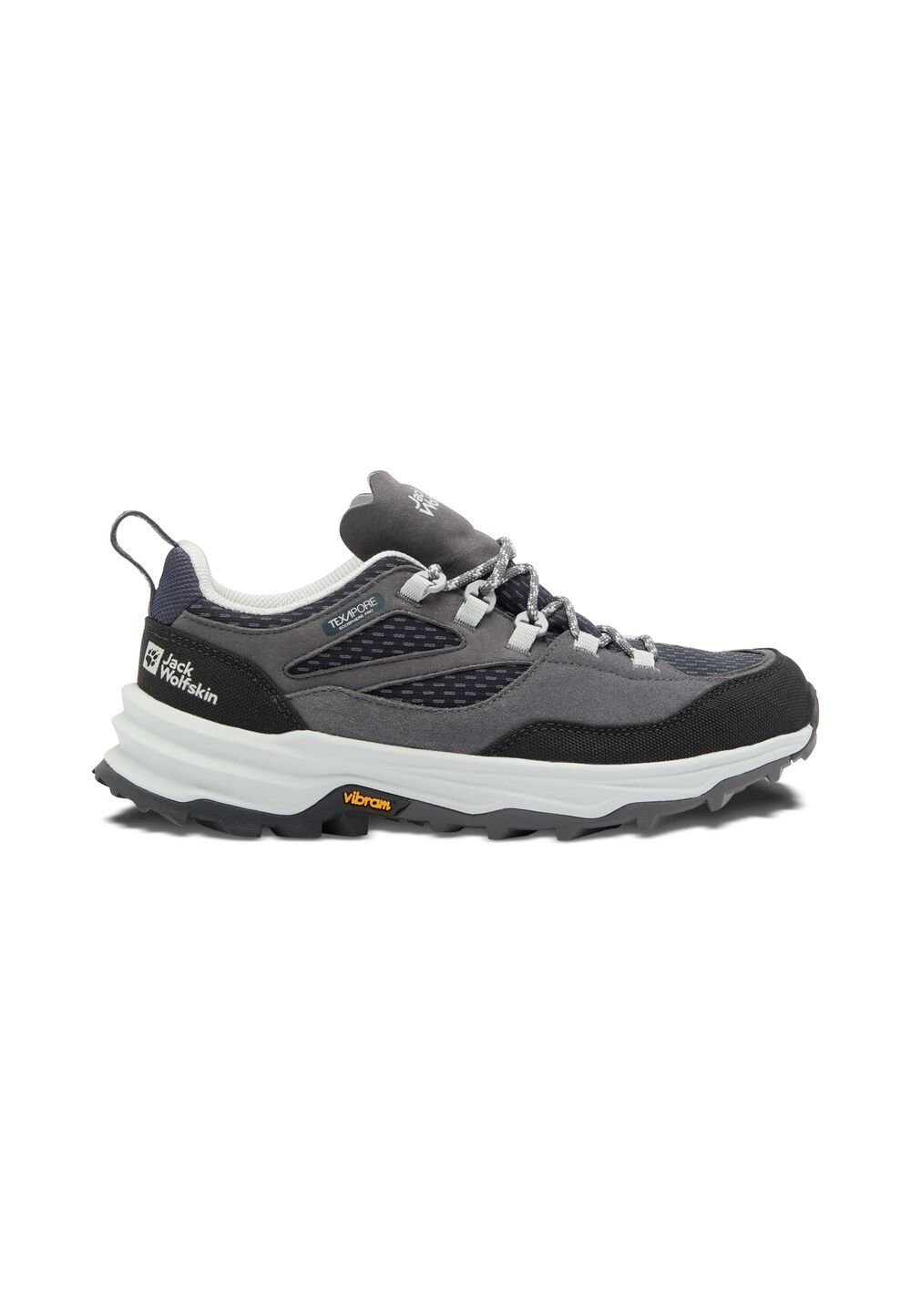 Jack Wolfskin Wasserdichte Wanderschuhe Damen Cyrox Texapore Low Women 37.5 graphite Graphite von Jack Wolfskin