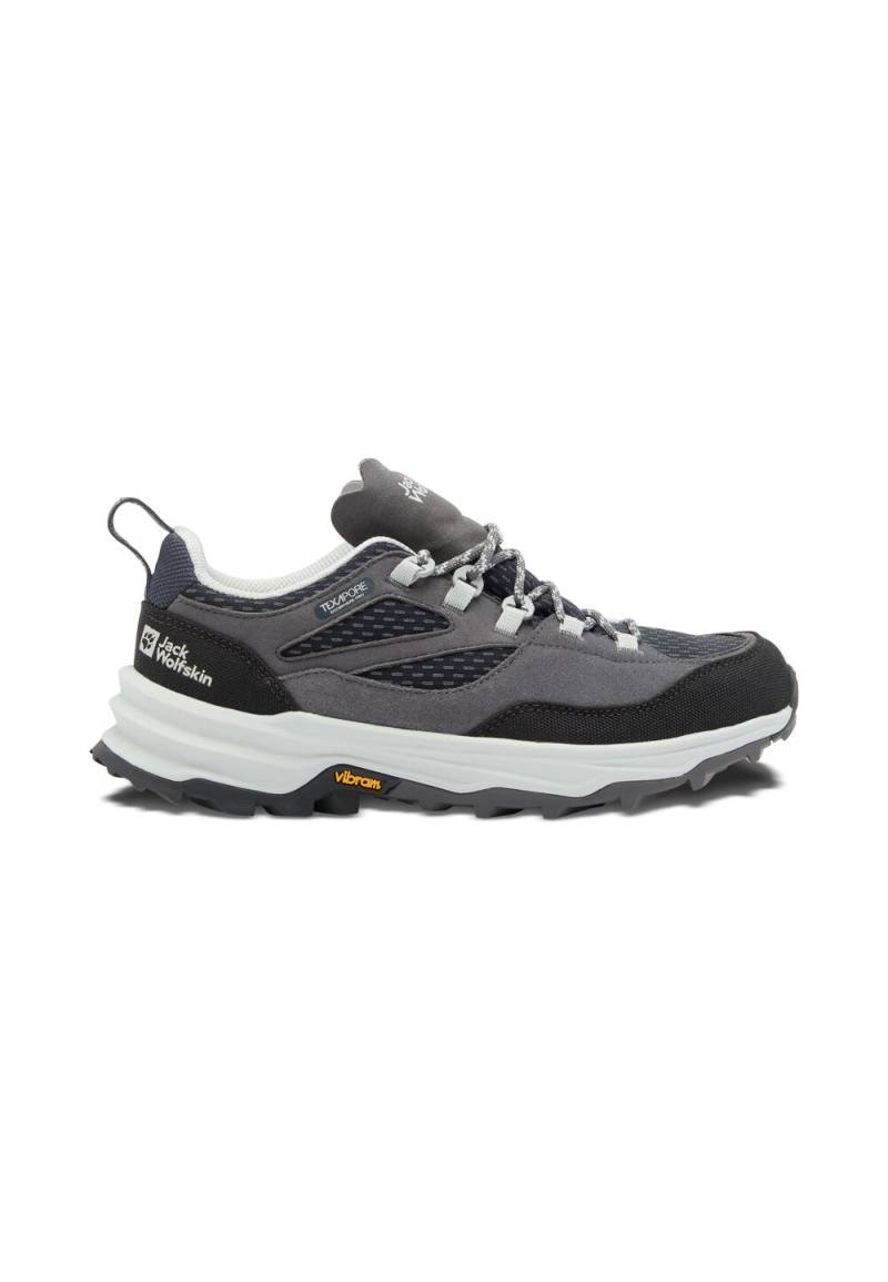 Jack Wolfskin Wasserdichte Wanderschuhe Damen Cyrox Texapore Low Women 39.5 graphite Graphite von Jack Wolfskin