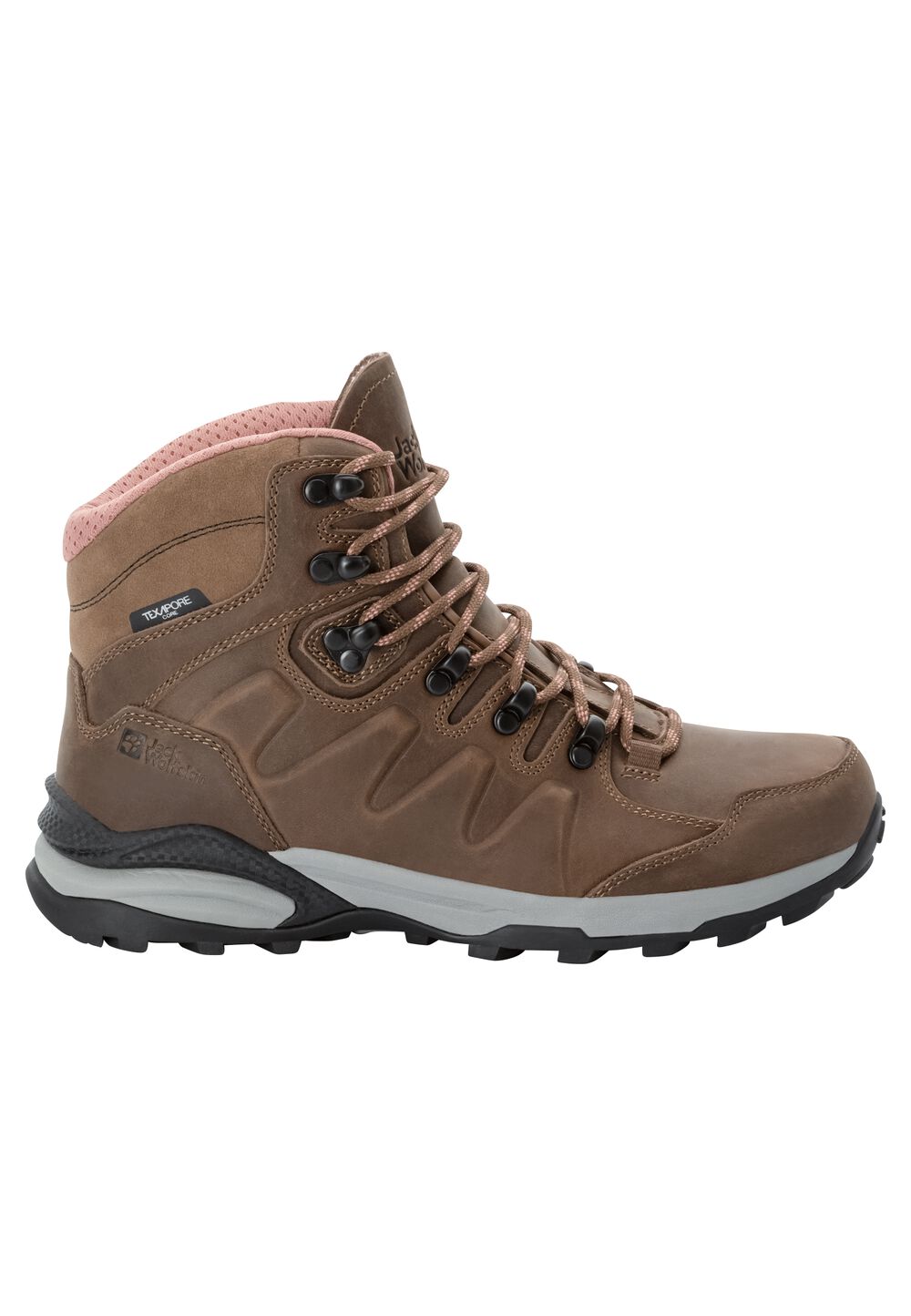 Jack Wolfskin Wasserdichte Wanderschuhe Damen Refugio Prime Texapore Mid Women 36 fawn fawn von Jack Wolfskin