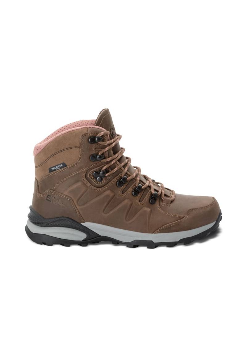 Jack Wolfskin Wasserdichte Wanderschuhe Damen Refugio Prime Texapore Mid Women 36 fawn fawn von Jack Wolfskin