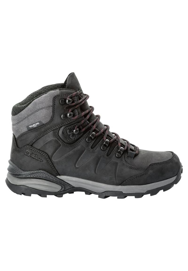 Jack Wolfskin Wasserdichte Wanderschuhe Damen Refugio Prime Texapore Mid Women 39.5 phantom Phantom von Jack Wolfskin