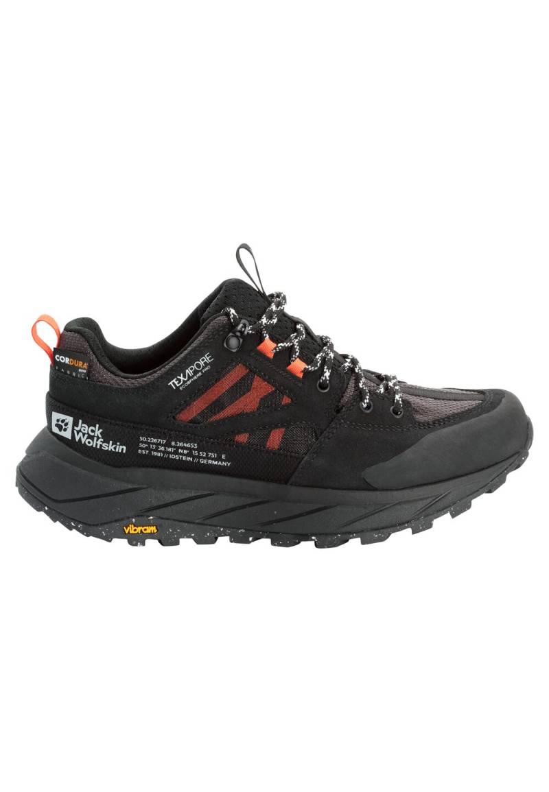 Jack Wolfskin Wasserdichte Wanderschuhe Damen Terraquest Texapore Low Women 39.5 phantom Phantom von Jack Wolfskin