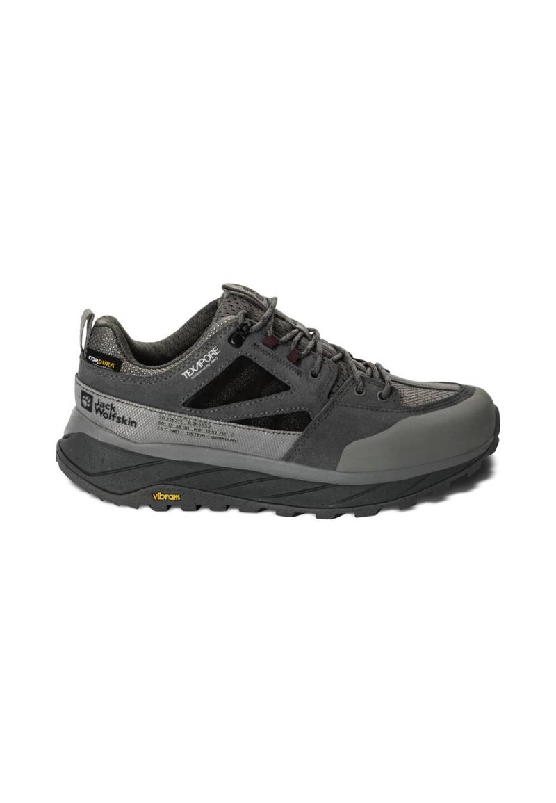 Jack Wolfskin Wasserdichte Wanderschuhe Damen Terraquest Texapore Low Women 40 grau smokey grey von Jack Wolfskin