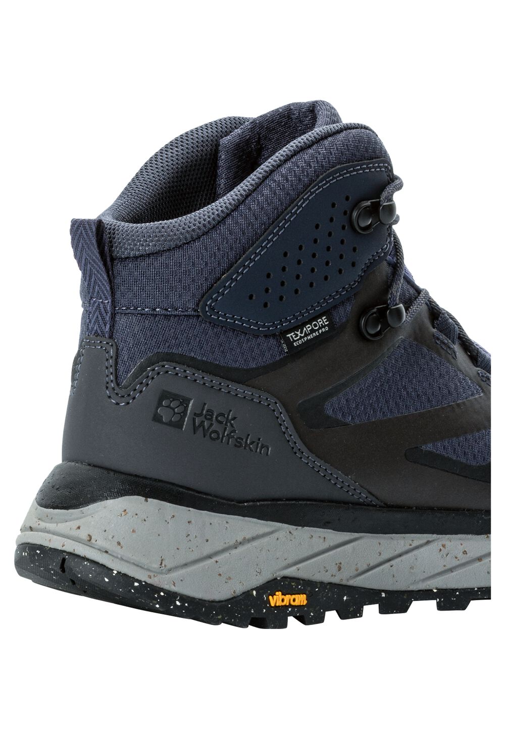 Jack Wolfskin Wasserdichte Wanderschuhe Damen Terraventure Texapore Mid Women 37 graphite graphite von Jack Wolfskin