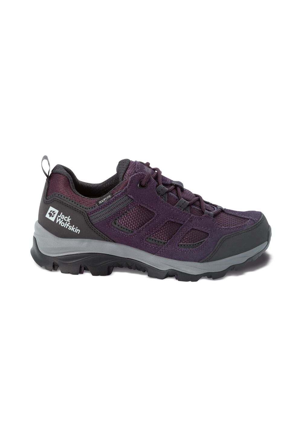 Jack Wolfskin Wasserdichte Wanderschuhe Damen Vojo 3 Texapore Low Women 37.5 purple/ grey purple/ grey von Jack Wolfskin