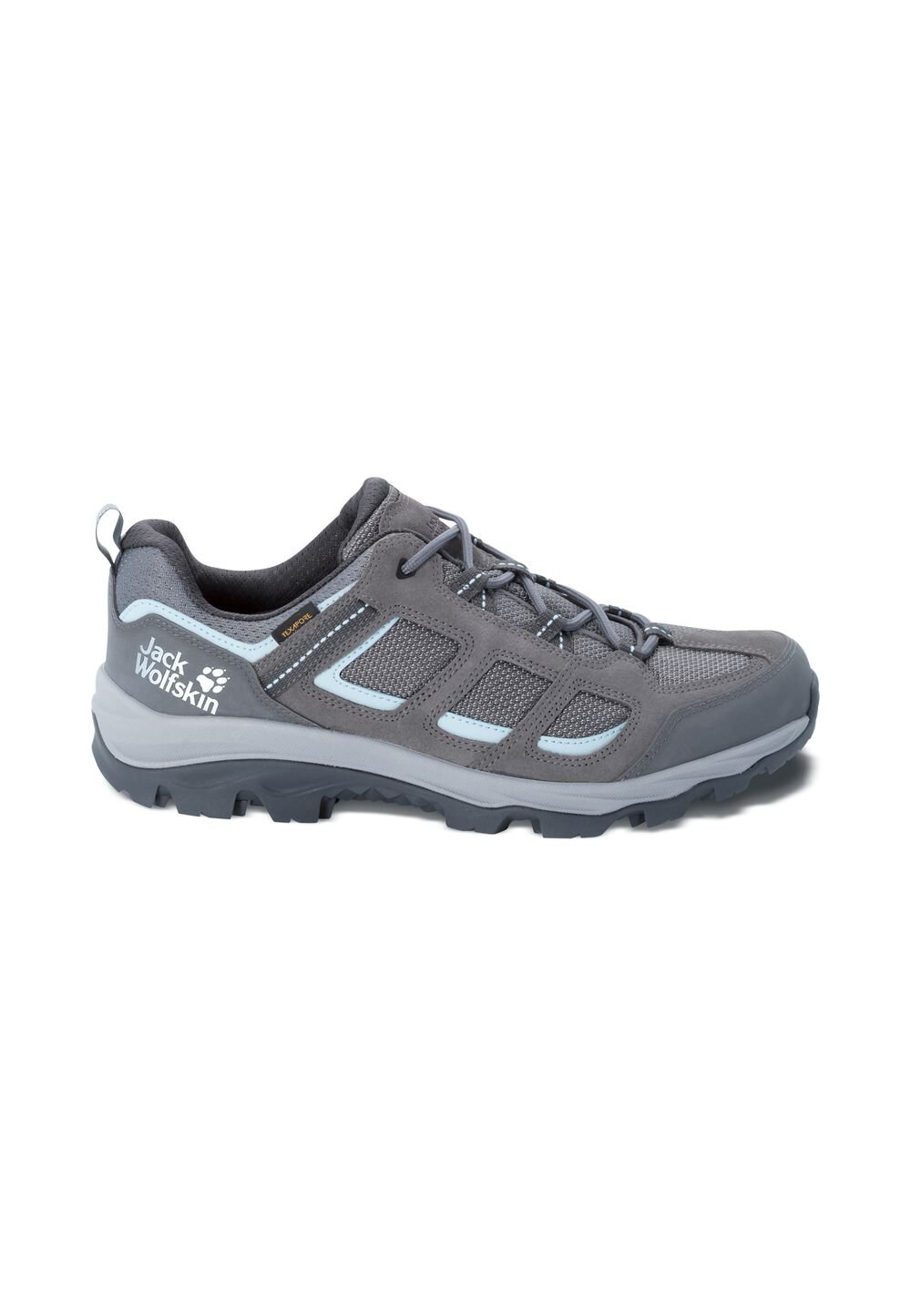 Jack Wolfskin Wasserdichte Wanderschuhe Damen Vojo 3 Texapore Low Women 38 tarmac grey / light blue tarmac grey / light blue von Jack Wolfskin