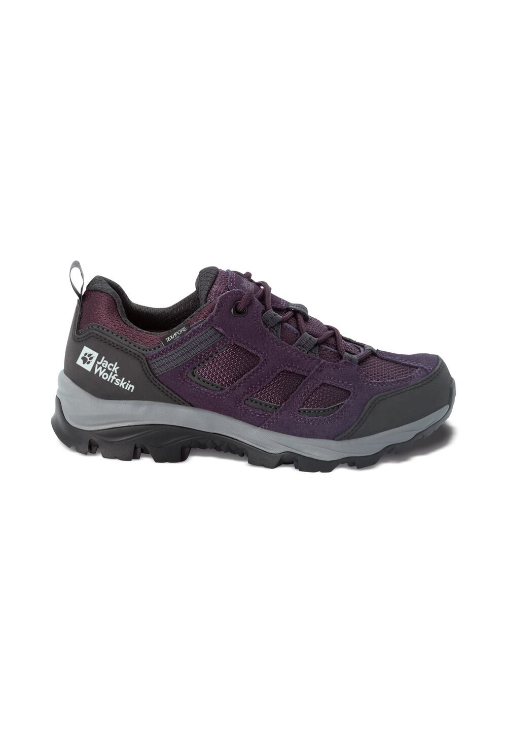 Jack Wolfskin Wasserdichte Wanderschuhe Damen Vojo 3 Texapore Low Women 40 purple/ grey purple/ grey von Jack Wolfskin