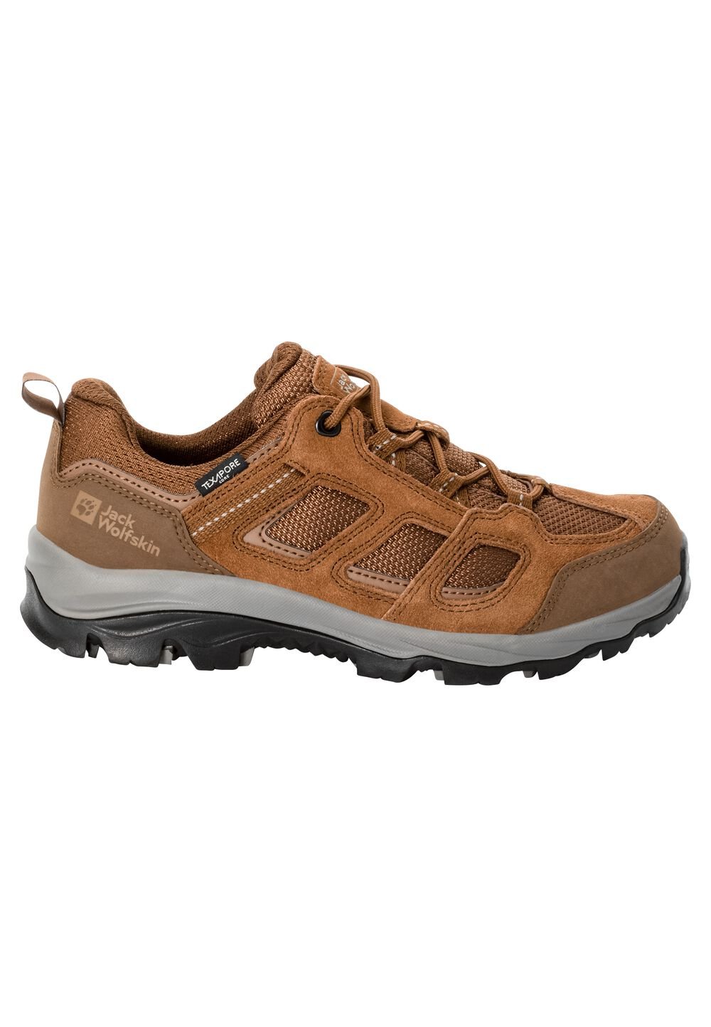 Jack Wolfskin Wasserdichte Wanderschuhe Damen Vojo 3 Texapore Low Women 40 squirrel squirrel von Jack Wolfskin