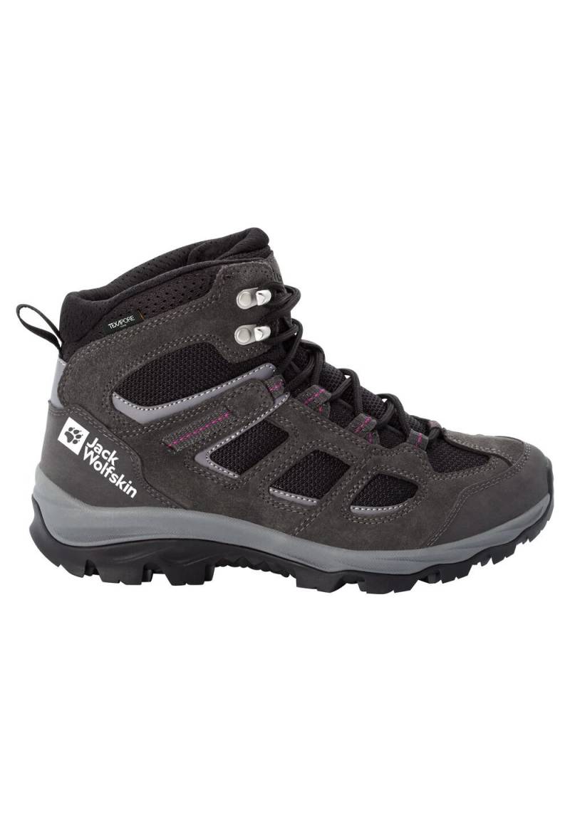 Jack Wolfskin Wasserdichte Wanderschuhe Damen Vojo 3 Texapore Mid Women 37 grau dark steel / purple von Jack Wolfskin