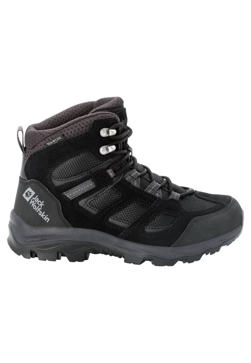 Jack Wolfskin Wasserdichte Wanderschuhe Damen Vojo 3 Texapore Mid Women 37 schwarz black von Jack Wolfskin