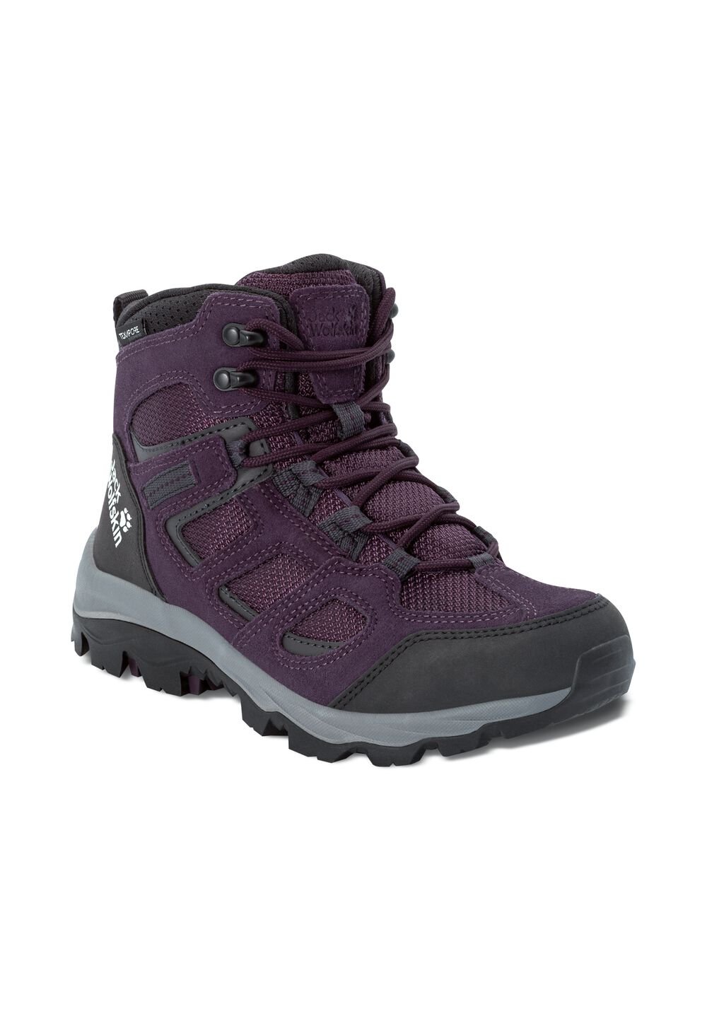 Jack Wolfskin Wasserdichte Wanderschuhe Damen Vojo 3 Texapore Mid Women 37.5 purple / grey purple / grey von Jack Wolfskin