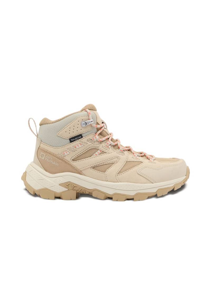 Jack Wolfskin Wasserdichte Wanderschuhe Damen Vojo Tour Texapore Mid Women 37 seal seal von Jack Wolfskin