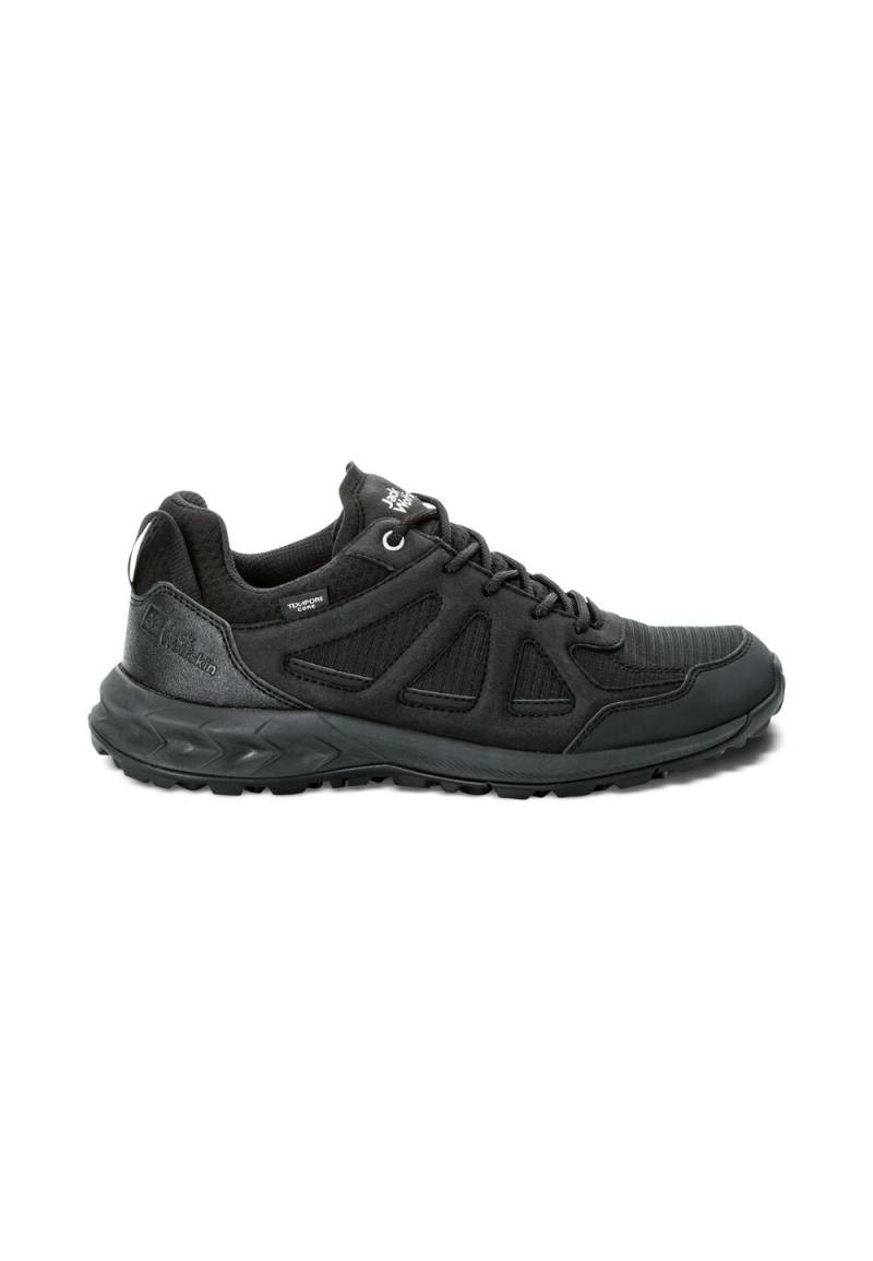 Jack Wolfskin Wasserdichte Wanderschuhe Damen Woodland 2 Texapore Low Women 41 black black von Jack Wolfskin