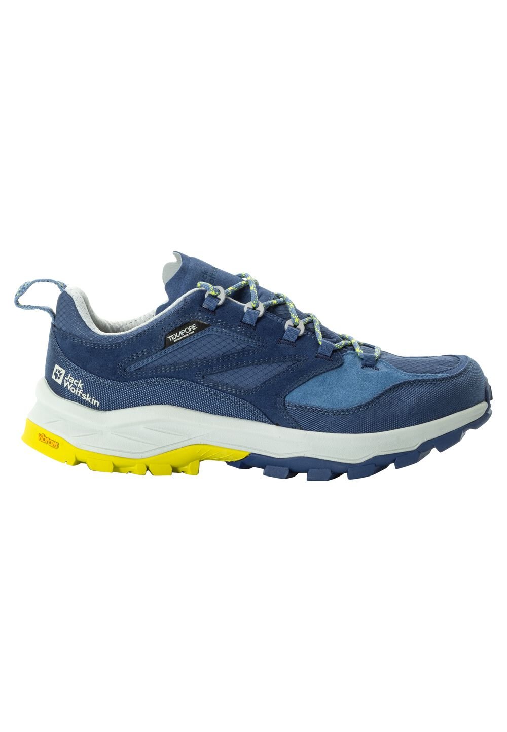 Jack Wolfskin Wasserdichte Wanderschuhe Herren Cyrox Texapore Low Men 42 evening sky evening sky von Jack Wolfskin