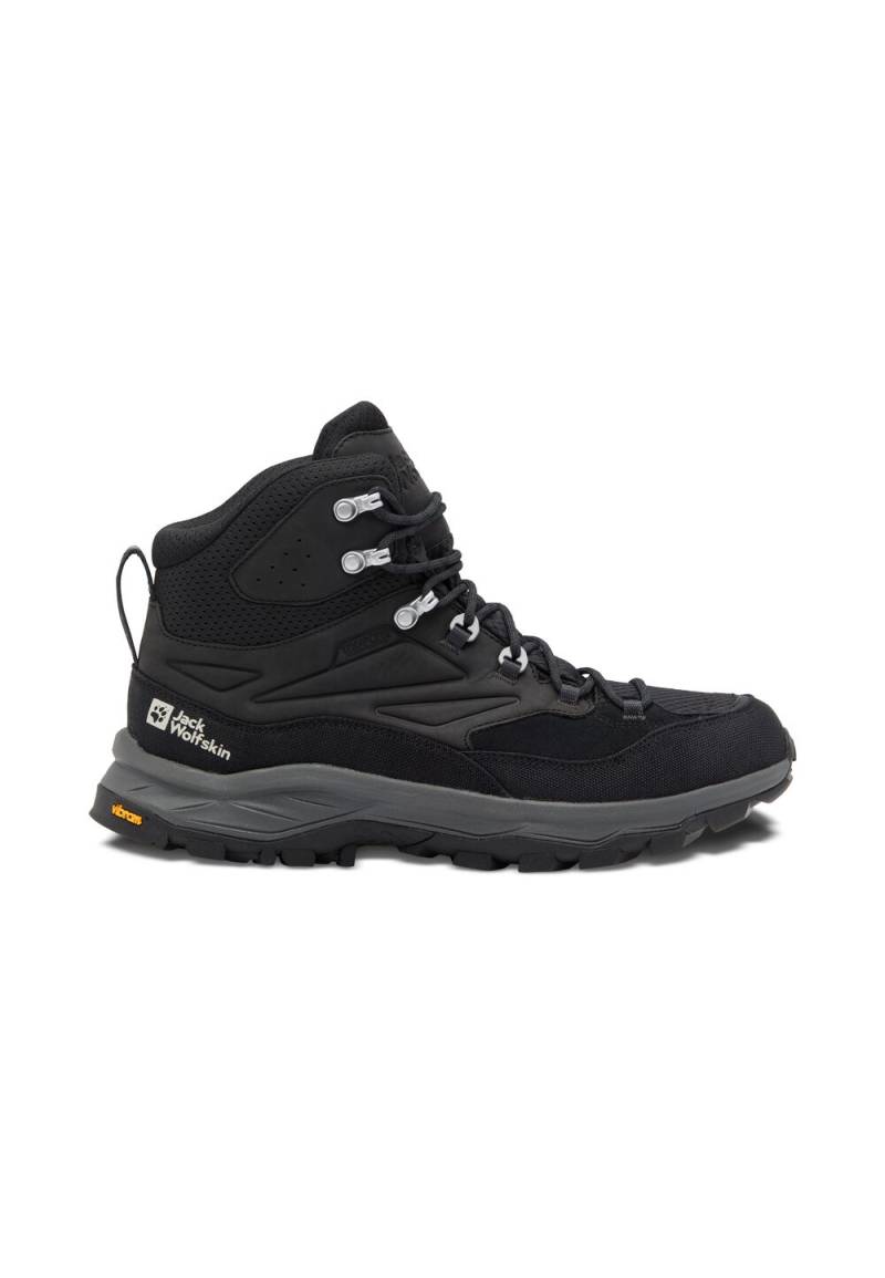 Jack Wolfskin Wasserdichte Wanderschuhe Herren Cyrox Texapore Mid Men 45 phantom Phantom von Jack Wolfskin
