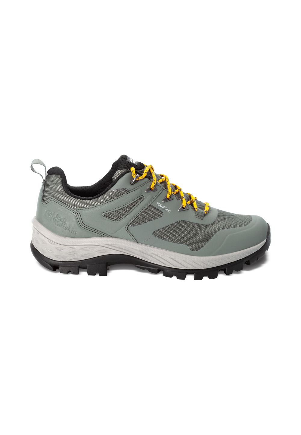 Jack Wolfskin Wasserdichte Wanderschuhe Herren Rebellion Guide Texapore Low Men 42 gecko green gecko green von Jack Wolfskin