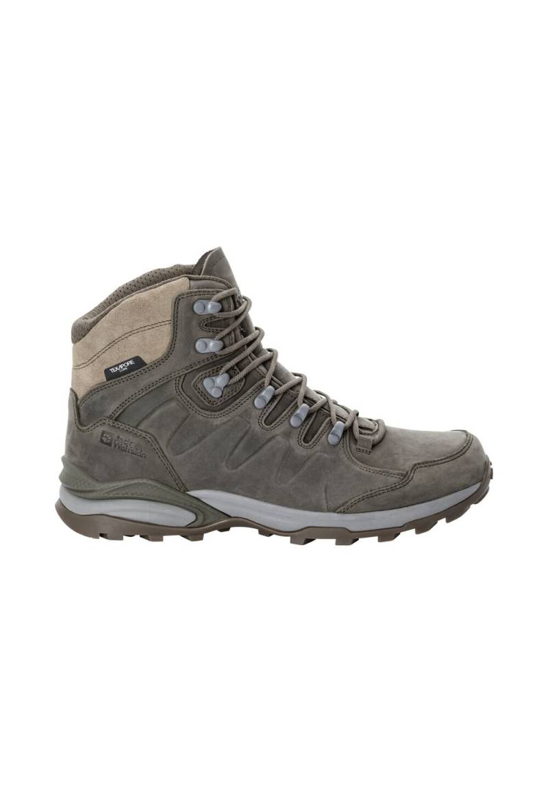 Jack Wolfskin Wasserdichte Wanderschuhe Herren Refugio Prime Texapore Mid Men 43 cold coffee cold coffee von Jack Wolfskin