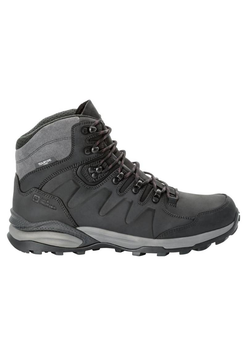 Jack Wolfskin Wasserdichte Wanderschuhe Herren Refugio Prime Texapore Mid Men 47 phantom phantom von Jack Wolfskin