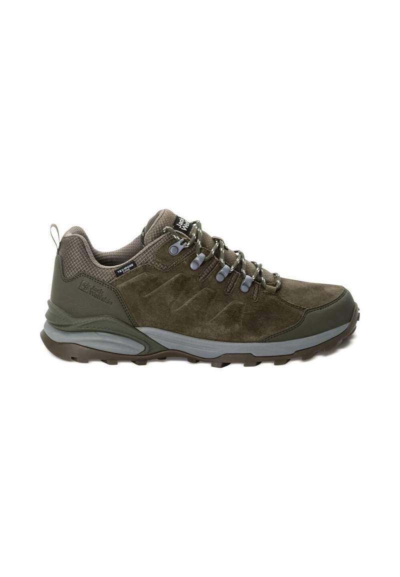 Jack Wolfskin Wasserdichte Wanderschuhe Herren Refugio Texapore Low Men 39.5 cold coffee cold coffee von Jack Wolfskin