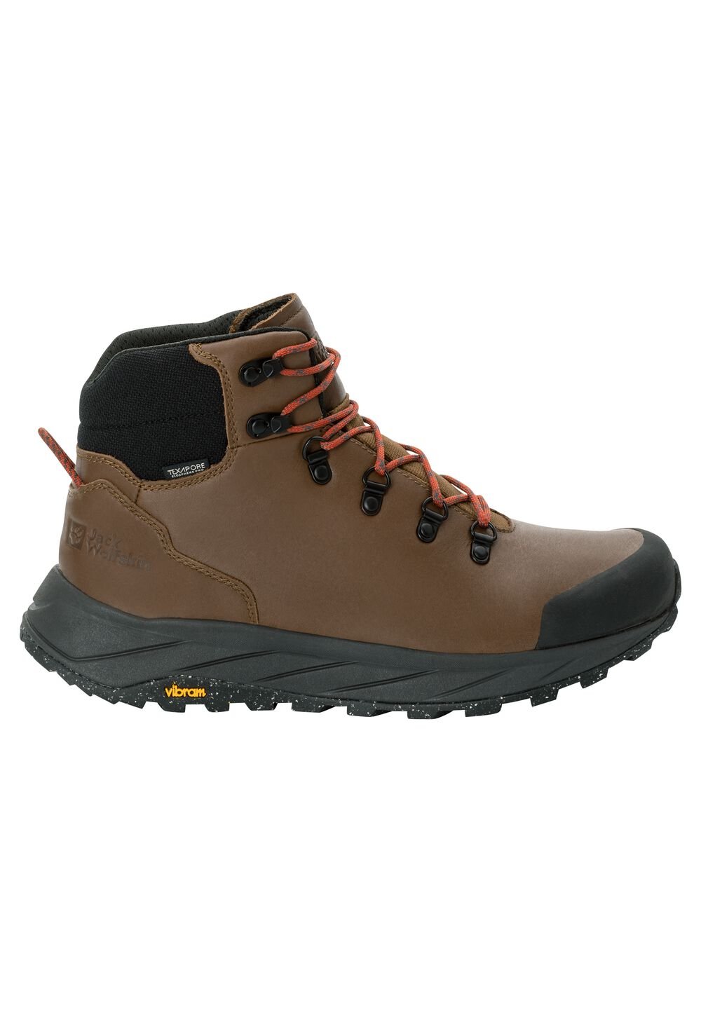 Jack Wolfskin Wasserdichte Wanderschuhe Herren Terraquest X Texapore Mid Men 43 braun earth brown von Jack Wolfskin