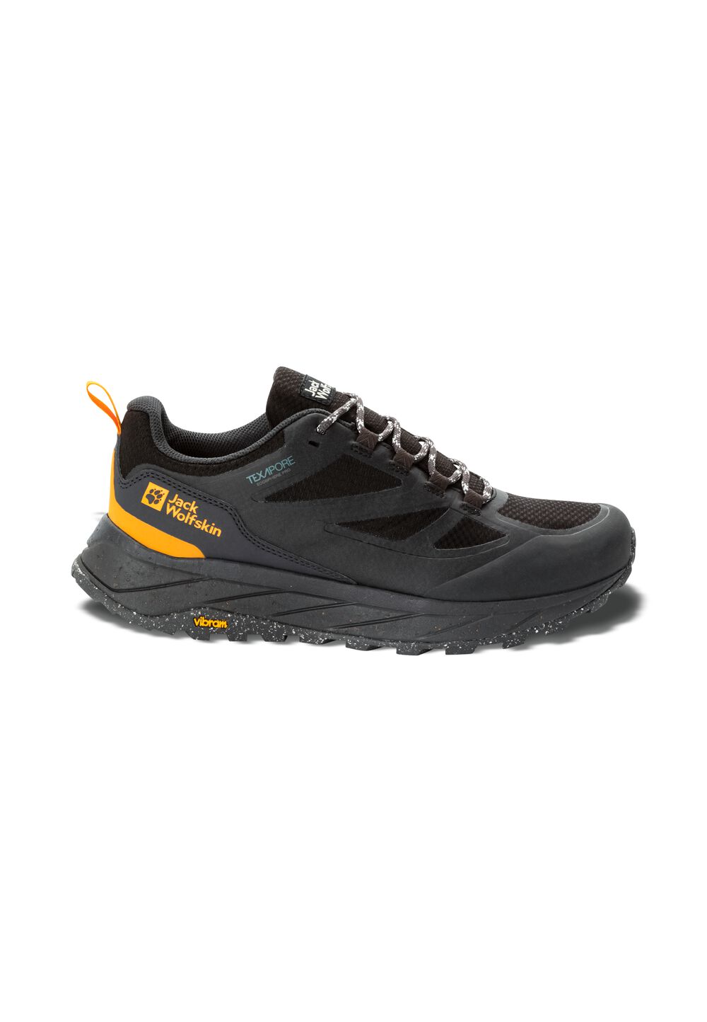 Jack Wolfskin Wasserdichte Wanderschuhe Herren Terraventure Texapore Low Men 39.5 schwarz black von Jack Wolfskin