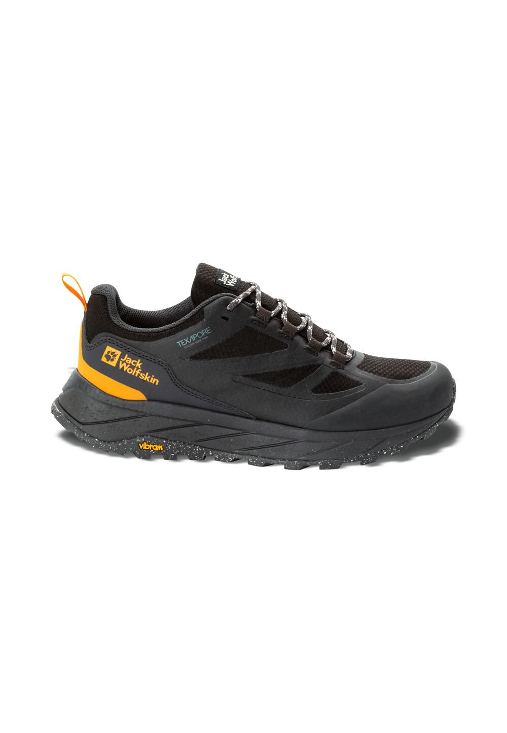 Jack Wolfskin Wasserdichte Wanderschuhe Herren Terraventure Texapore Low Men 42.5 schwarz black von Jack Wolfskin