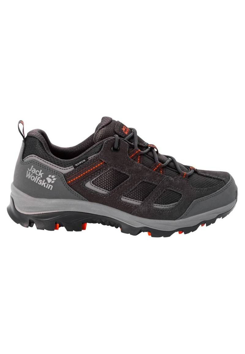 Jack Wolfskin Wasserdichte Wanderschuhe Herren Vojo 3 Texapore Low Men 39.5 grau grey / orange von Jack Wolfskin