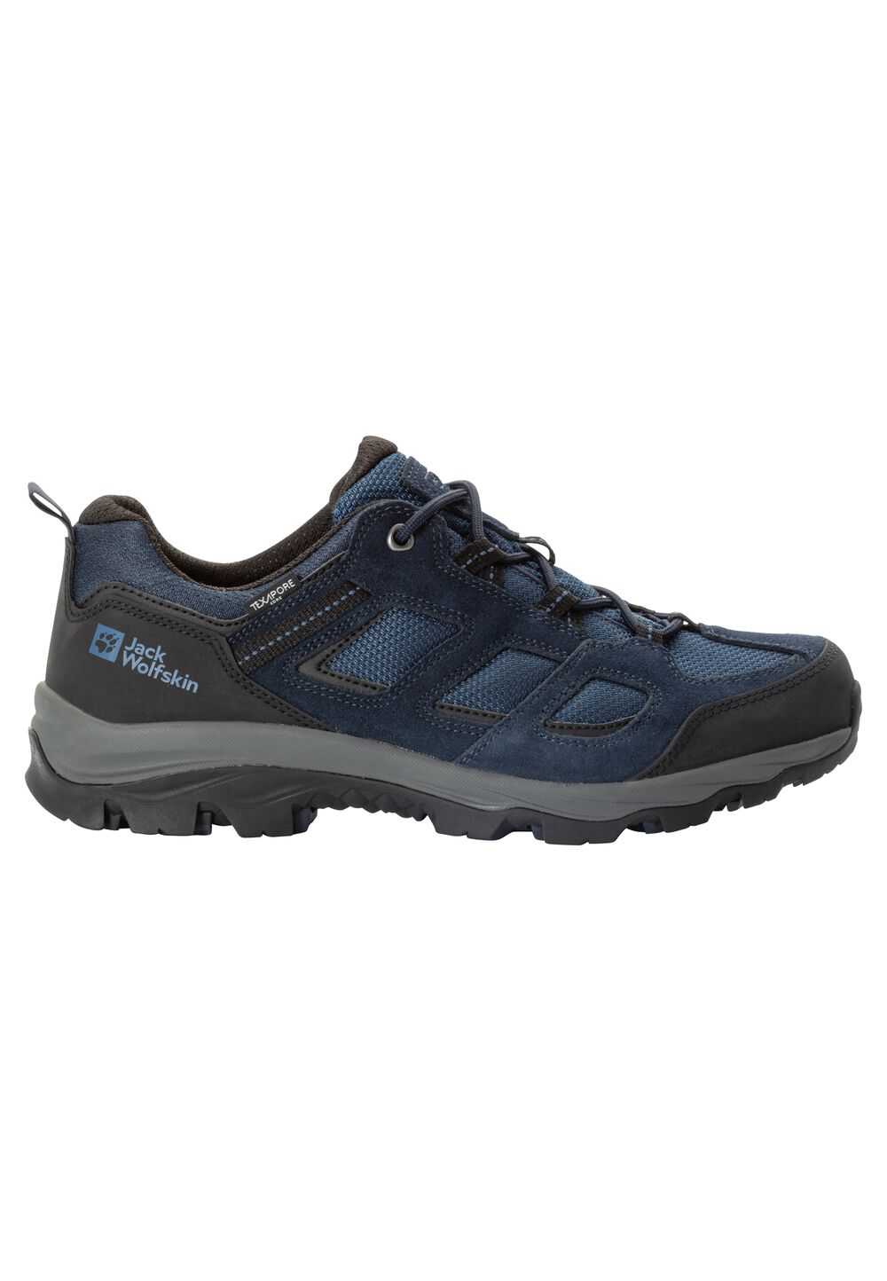 Jack Wolfskin Wasserdichte Wanderschuhe Herren Vojo 3 Texapore Low Men 40 blau night blue von Jack Wolfskin