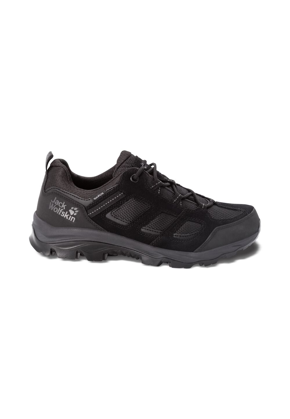 Jack Wolfskin Wasserdichte Wanderschuhe Herren Vojo 3 Texapore Low Men 44 schwarz black von Jack Wolfskin