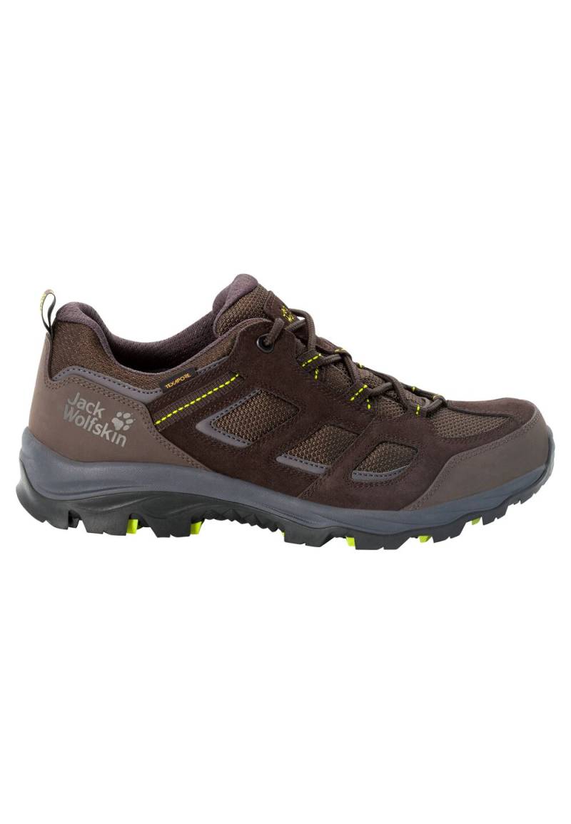 Jack Wolfskin Wasserdichte Wanderschuhe Herren Vojo 3 Texapore Low Men 47 dark brown / lime dark brown / lime von Jack Wolfskin