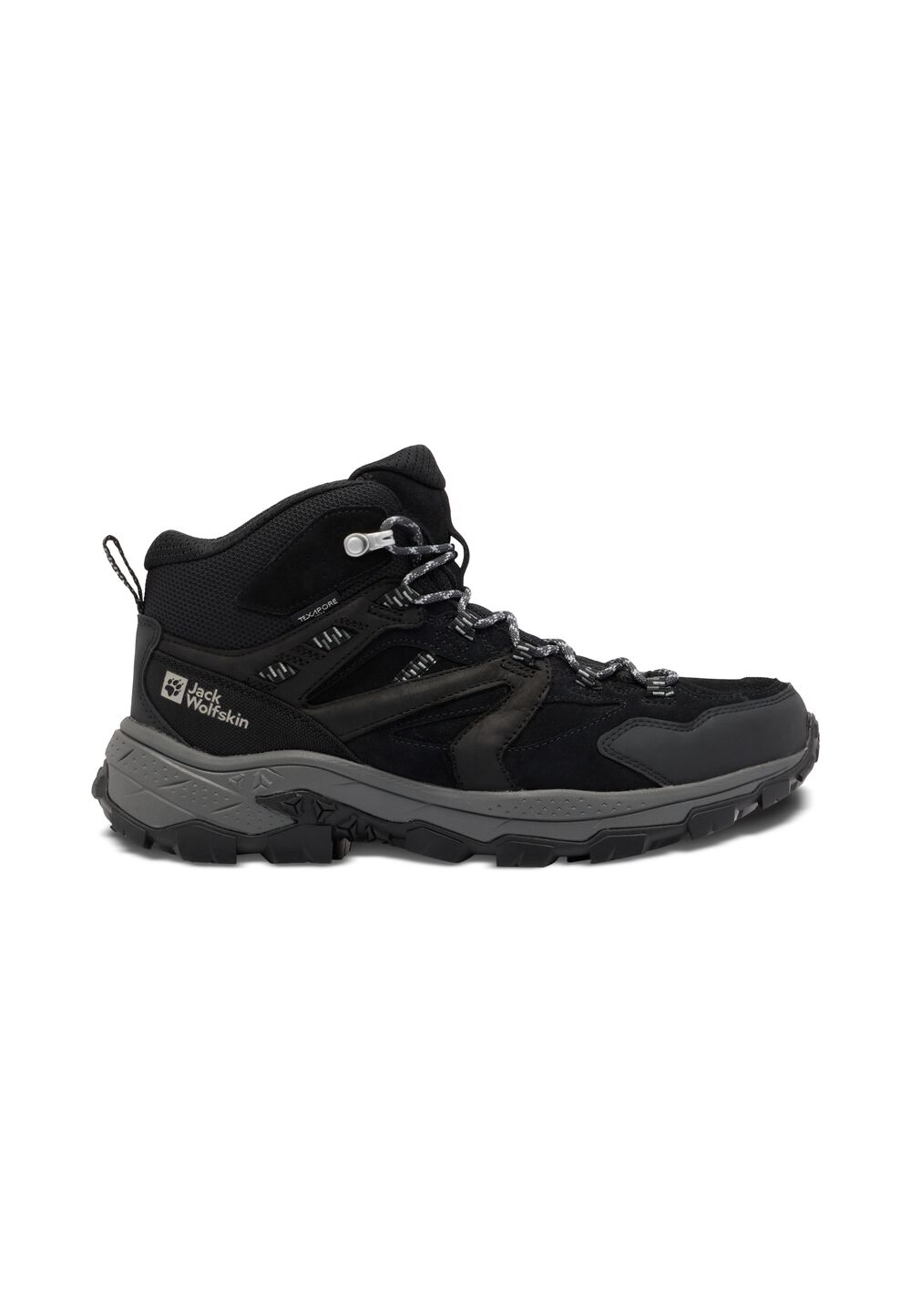 Jack Wolfskin Wasserdichte Wanderschuhe Herren Vojo Tour Backlength Texapore Mid Men 41 phantom Phantom von Jack Wolfskin