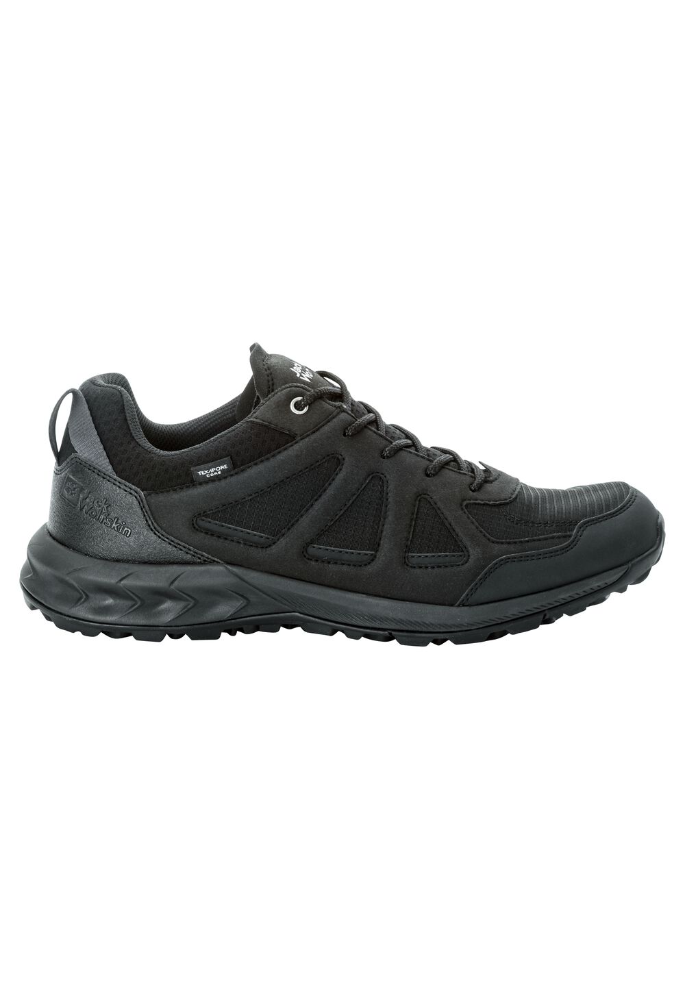 Jack Wolfskin Wasserdichte Wanderschuhe Herren Woodland 2 Texapore Low Men 40 schwarz black von Jack Wolfskin