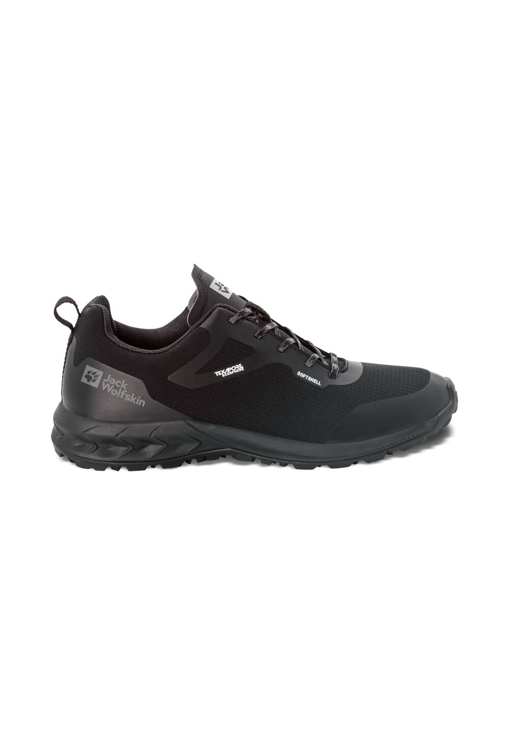 Jack Wolfskin Wasserdichte Wanderschuhe Herren Woodland Shell Texapore Low Men 45.5 phantom / grey phantom / grey von Jack Wolfskin