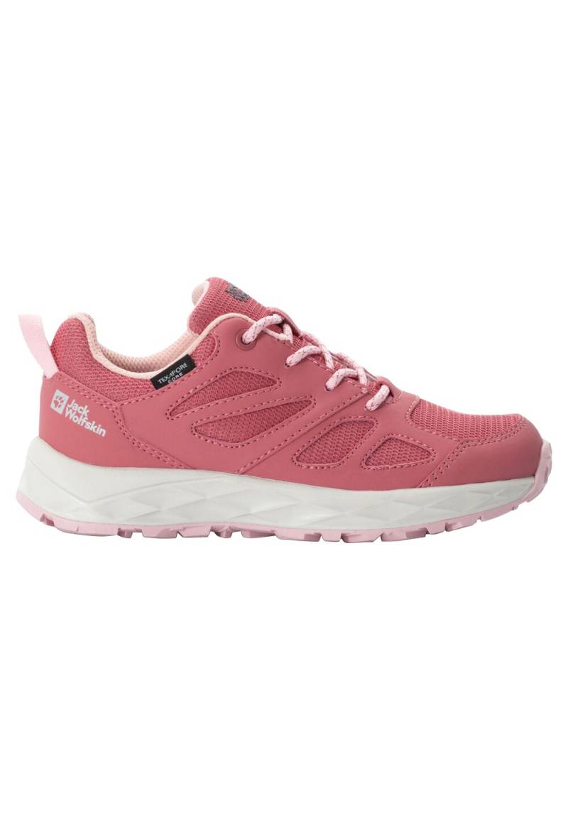 Jack Wolfskin Wasserdichte Wanderschuhe Kinder Woodland 2 Texapore Low Kids 35 soft pink soft pink von Jack Wolfskin