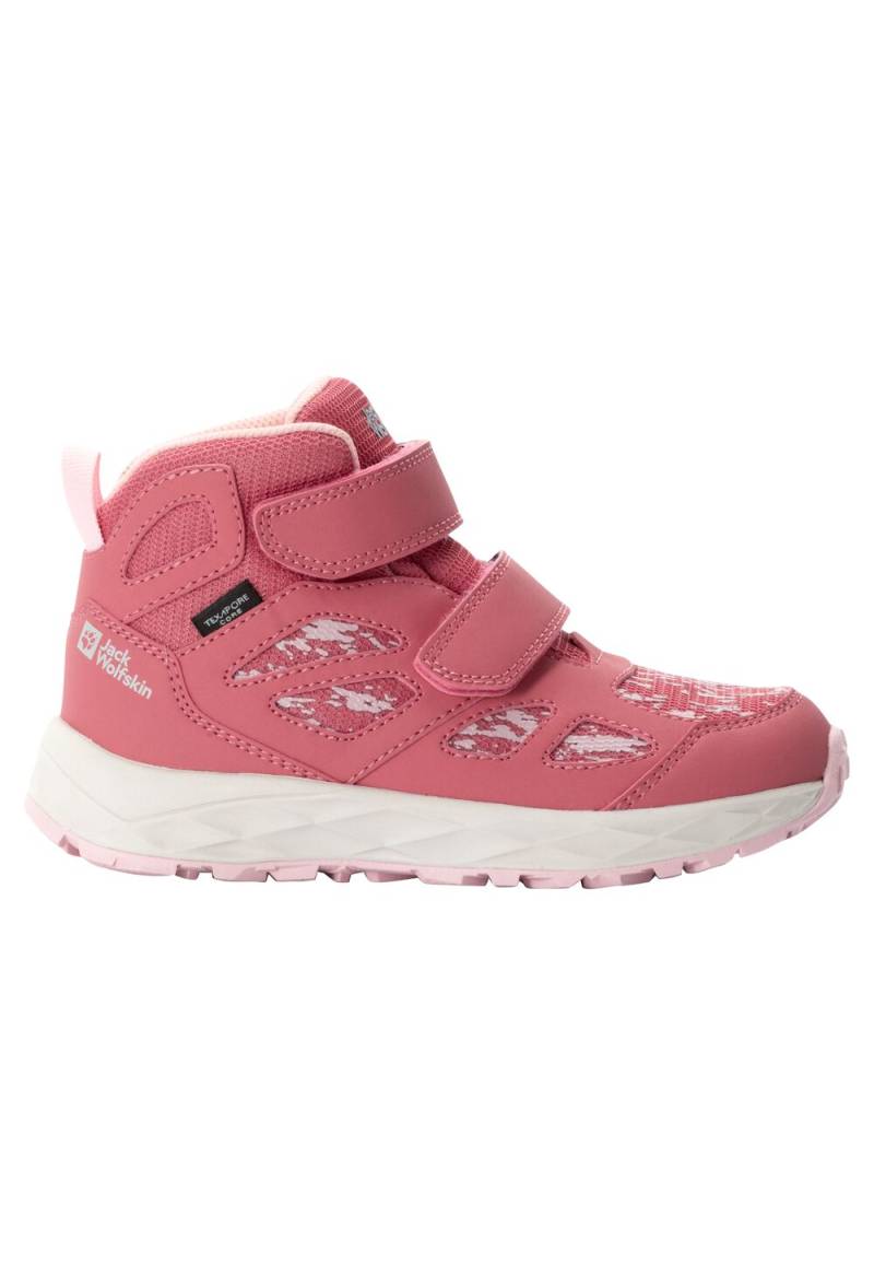 Jack Wolfskin Wasserdichte Wanderschuhe Kinder Woodland 2 Texapore Mid VC Kids 36 soft pink soft pink von Jack Wolfskin