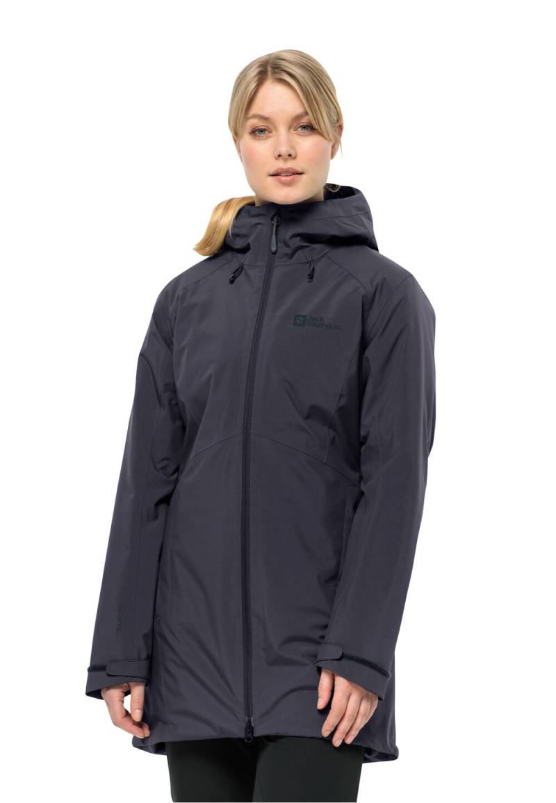 Jack Wolfskin Wasserdichte Winterjacke Damen Heidelstein Ins Jacket Women XL graphite Graphite von Jack Wolfskin