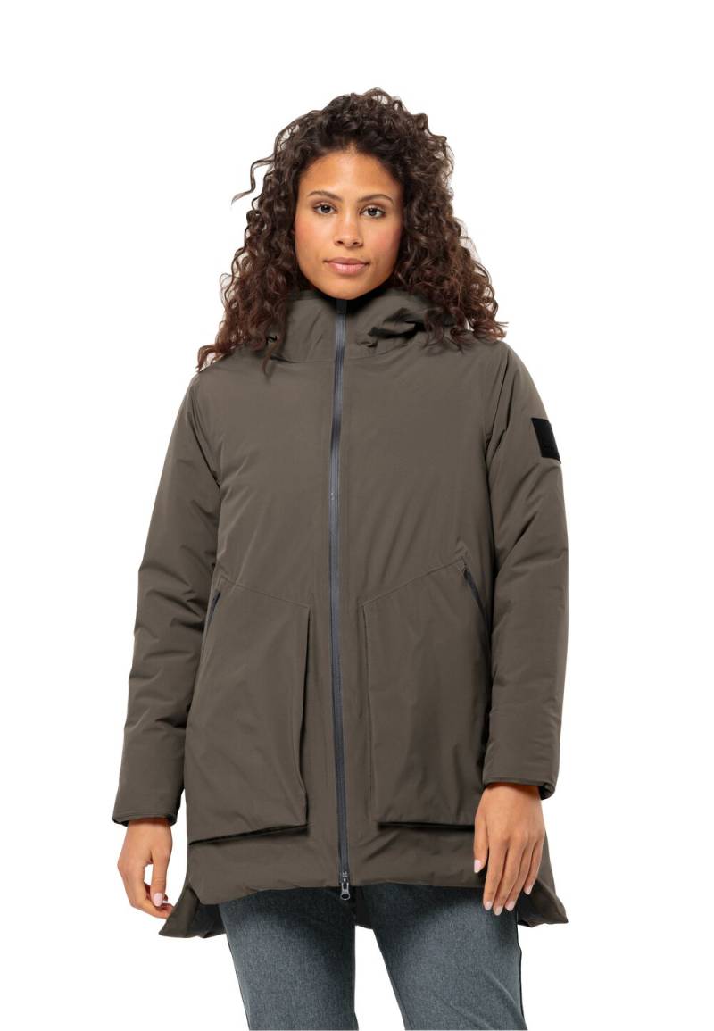 Jack Wolfskin Wasserdichte Winterjacke Damen Luisenplatz Jacket Women L cold coffee cold coffee von Jack Wolfskin