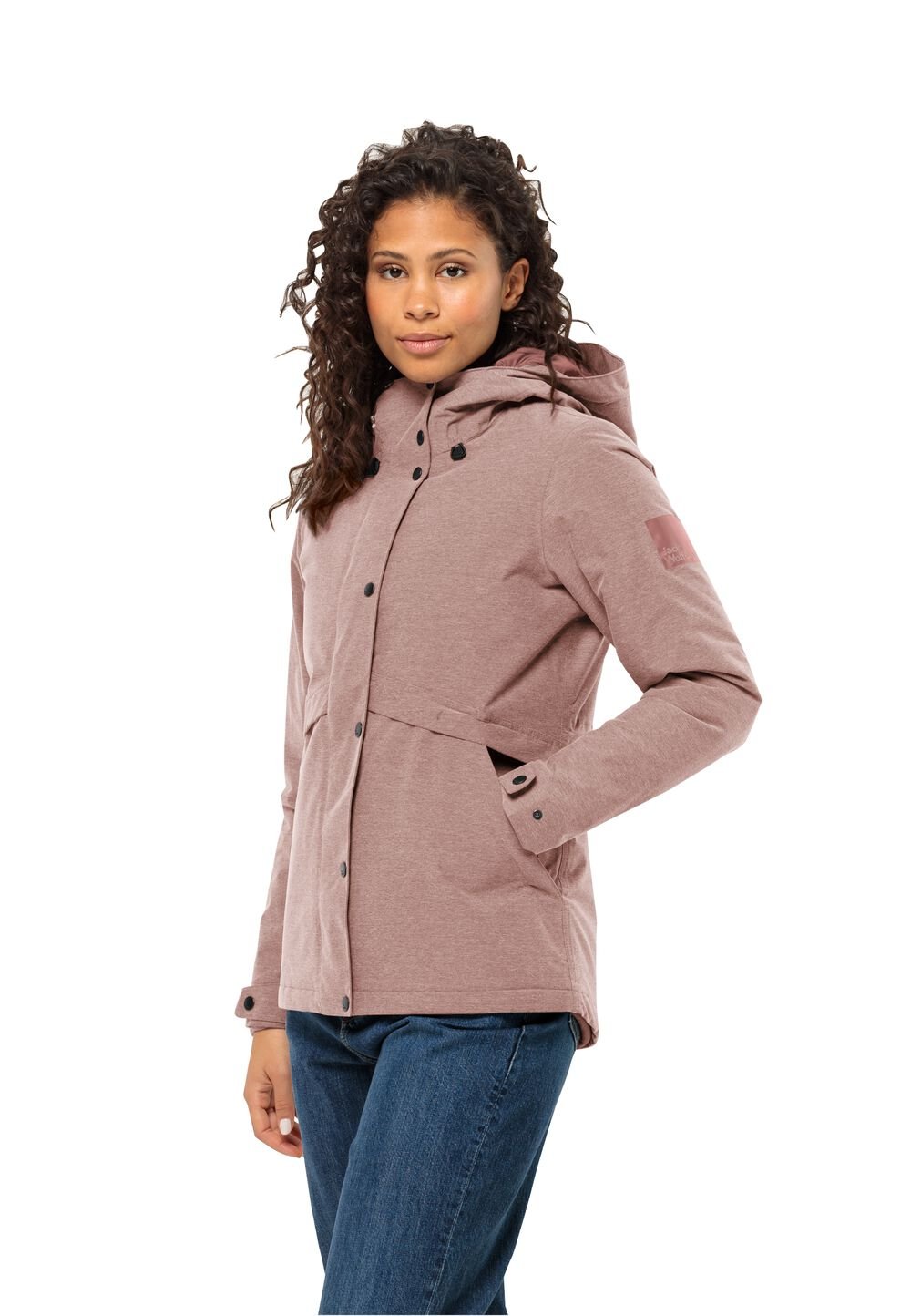 Jack Wolfskin Wasserdichte Winterjacke Damen Snowy Park Jacket Women XS afterglow afterglow von Jack Wolfskin