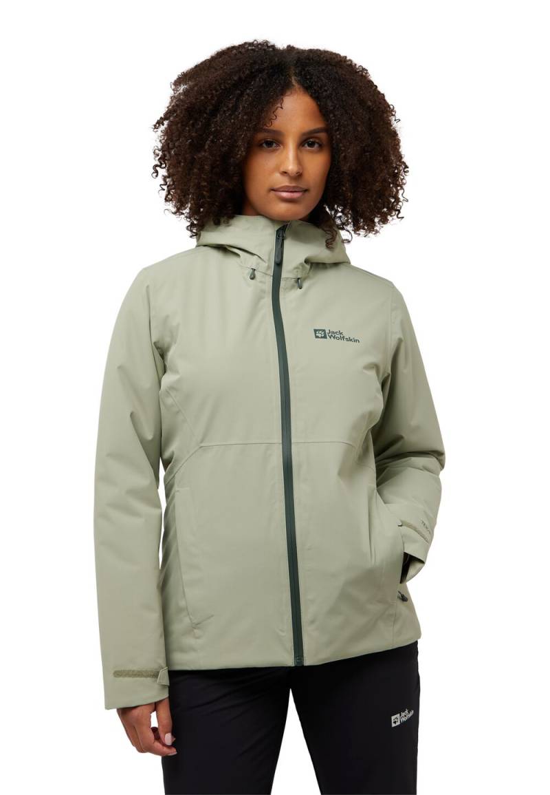 Jack Wolfskin Wasserdichte Winterjacke Damen Wisper Ins Jacket Women 2XL mint leaf mint leaf von Jack Wolfskin