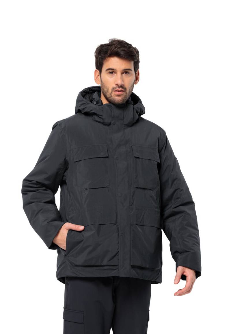 Jack Wolfskin Wasserdichte Winterjacke Herren Textor Utility Jacket Men L phantom phantom von Jack Wolfskin