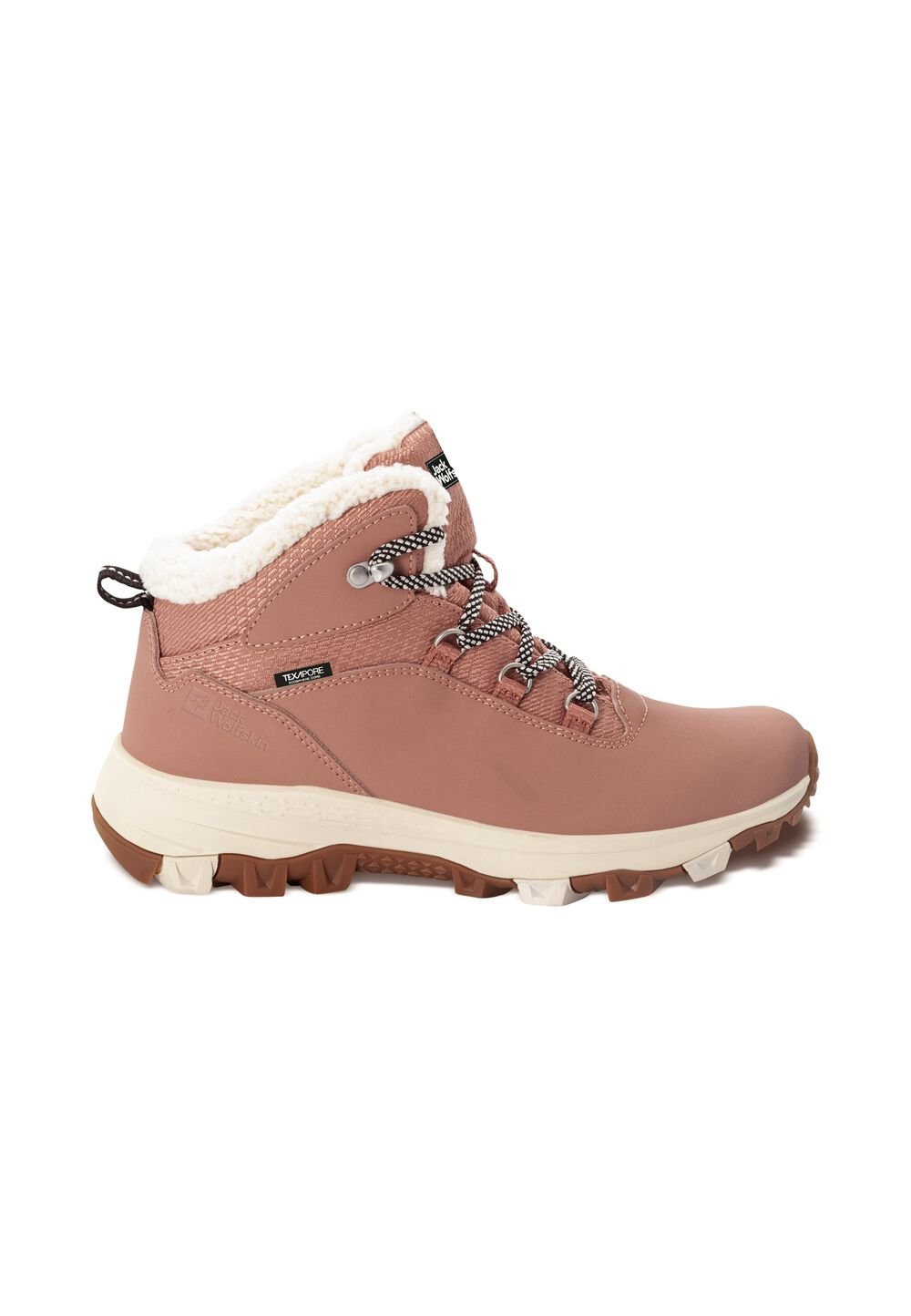 Jack Wolfskin Wasserdichte Winterschuhe Damen Everquest Texapore Mid Women 38 rose / white rose / white von Jack Wolfskin