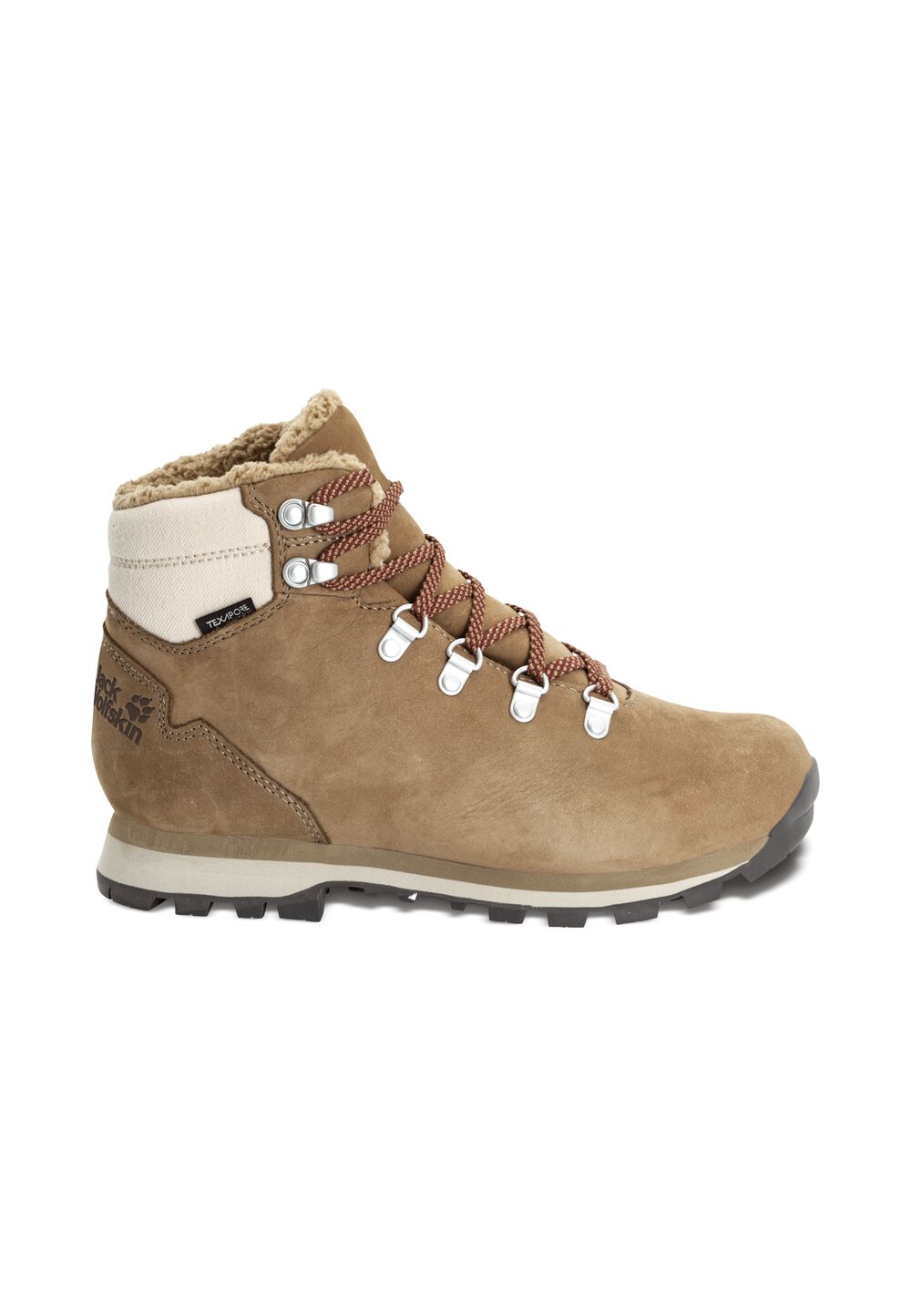 Jack Wolfskin Wasserdichte Winterschuhe Damen Thunder Bay Texapore Mid Women 43 cookie cookie von Jack Wolfskin